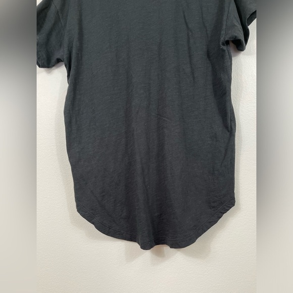Madewell Black Plain Cotton Women's  T-Shirt Career Summer Size M - Picture 8 of 10